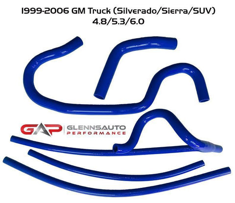 99-07 GM Truck Silicone Radiator Hose Kit 4.8/5.3/6.0