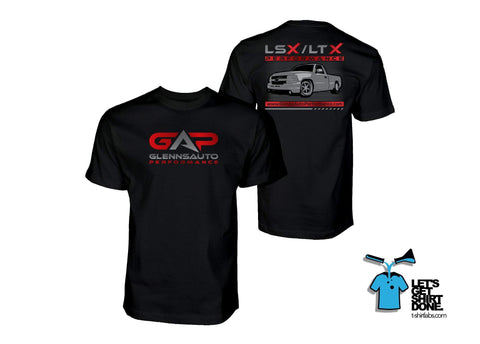 Glenn's Auto Performance GAP LSx/LTx Truck T-Shirt (Black)