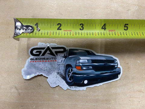 GAP Single Cab Sticker (5