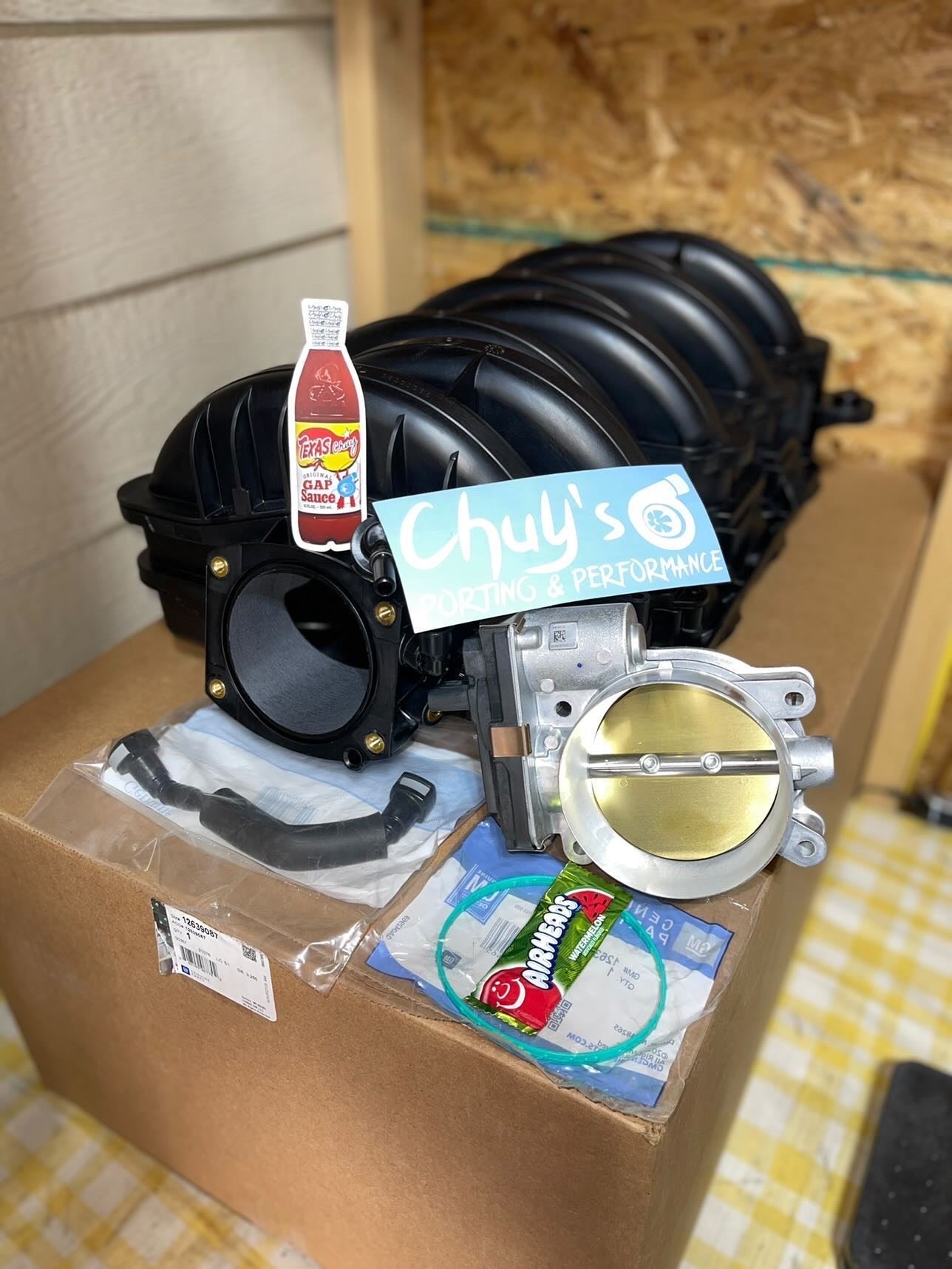 NEW L86 INTAKE MANIFOLD SWAP PACKAGE - PORTED BY CHUY – Glenn's