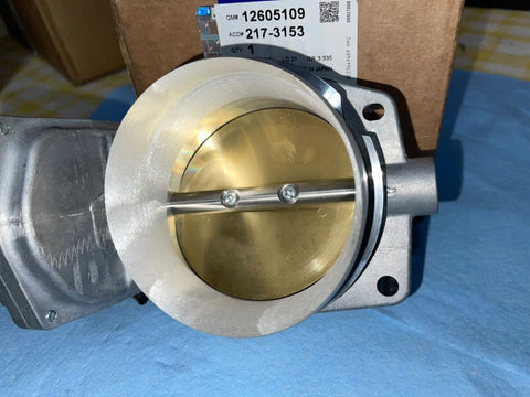 New OE GM LS3 90mm DBW Throttle Body (4-Bolt) - PORTED BY CHUY