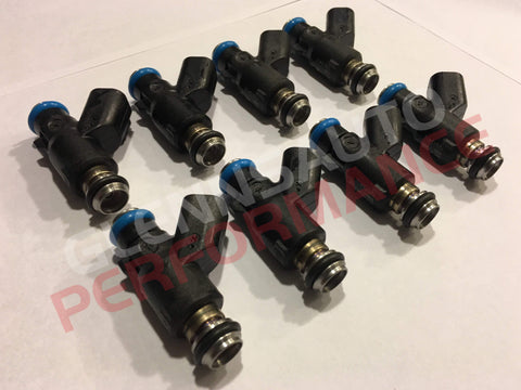 New Set of 8 Delphi 50lb Truck Height Fuel Injectors