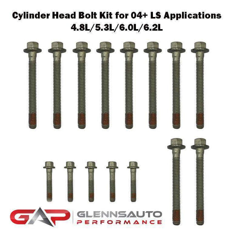 PAIR of BTR Cylinder Head Bolt Kits for 2004+ LS Engines