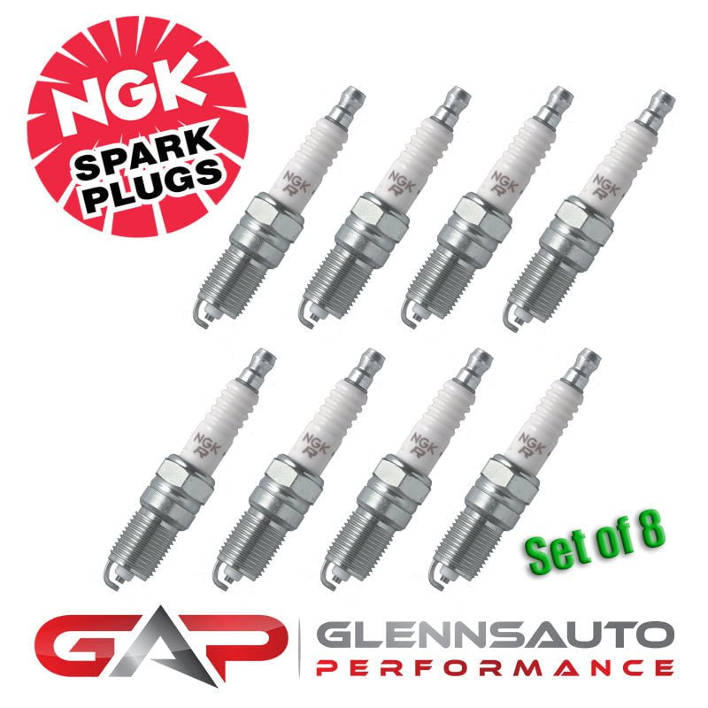 Set of 8 NGK TR6 Spark Plugs for LS Engines