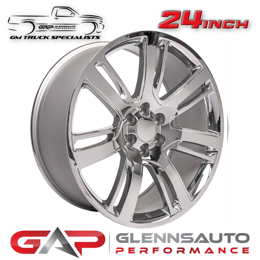 6-Lug 24x10 Chrome Escalade 