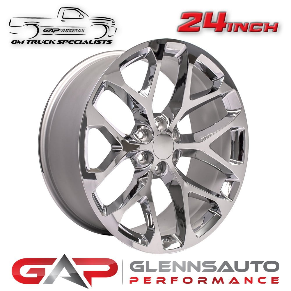 6-Lug 24x10 Chrome GMC 