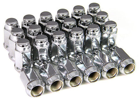 Set of 24 Chrome Lug Nuts for 99-14+ GM Truck