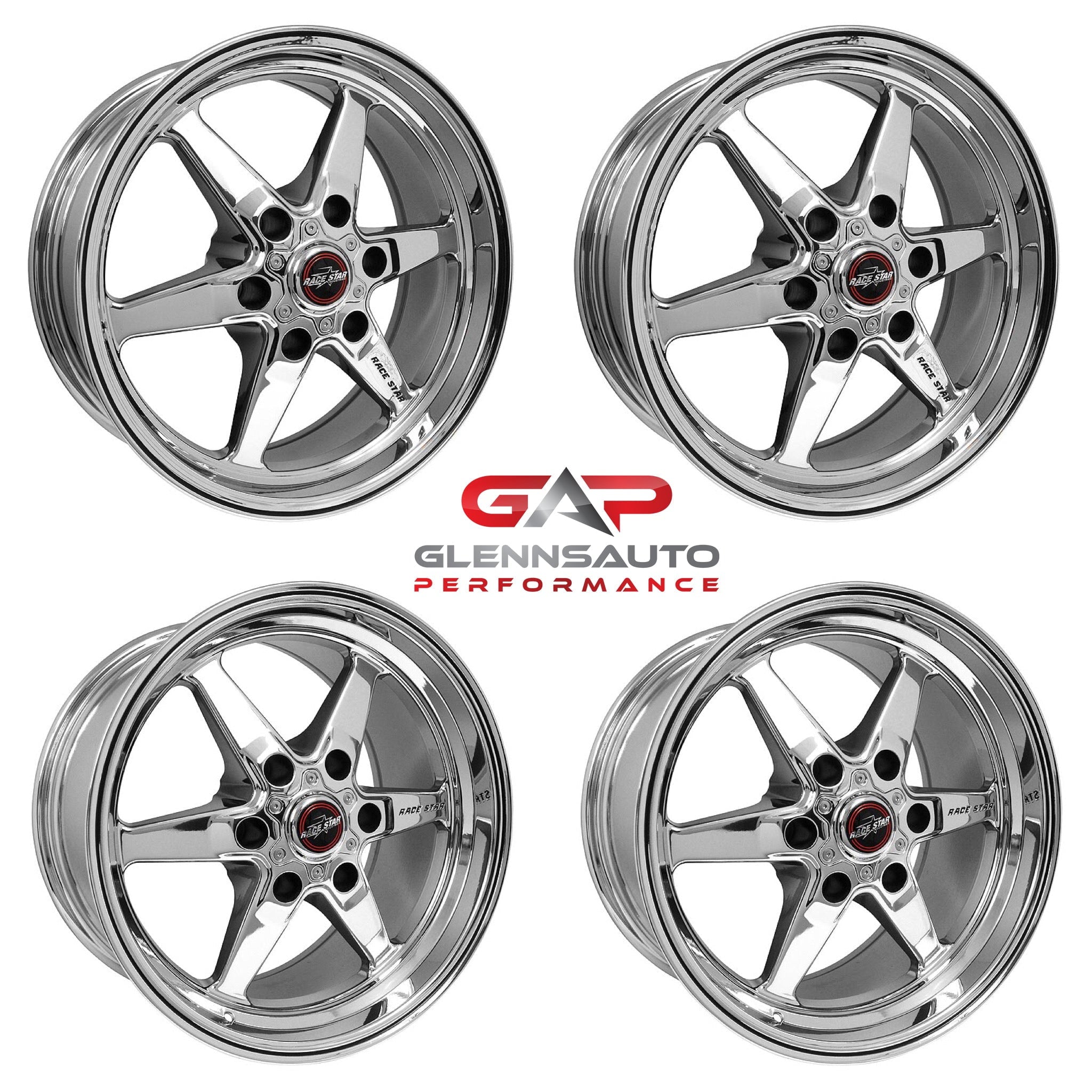 99-14+ GM Truck 93 Truck Star 4-Wheel DragPak (Chrome)