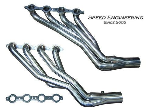 SPEED ENGINEERING LONG TUBE HEADERS 07-13 GM TRUCK