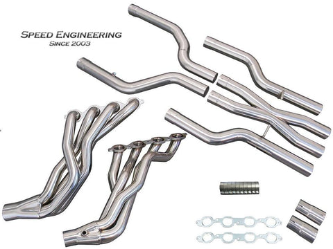 SPEED ENGINEERING LONG TUBE & X-PIPE 2016-2019 CTS-V