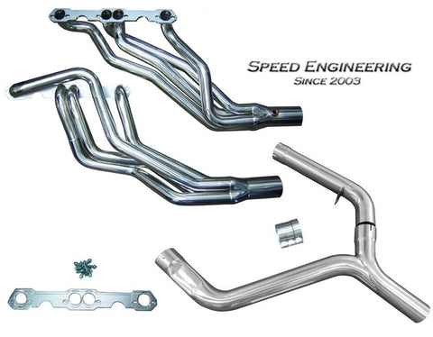 Speed Engineering SPEED ENGINEERING LONG TUBE & Y-PIPE 93-97 CAMARO
