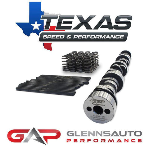 Texas Speed 220R 220/220 .600"/.600"; 112LSA / 7.400" TSP CAMSHAFT PACKAGE - BEEHIVE - LS1/LS2