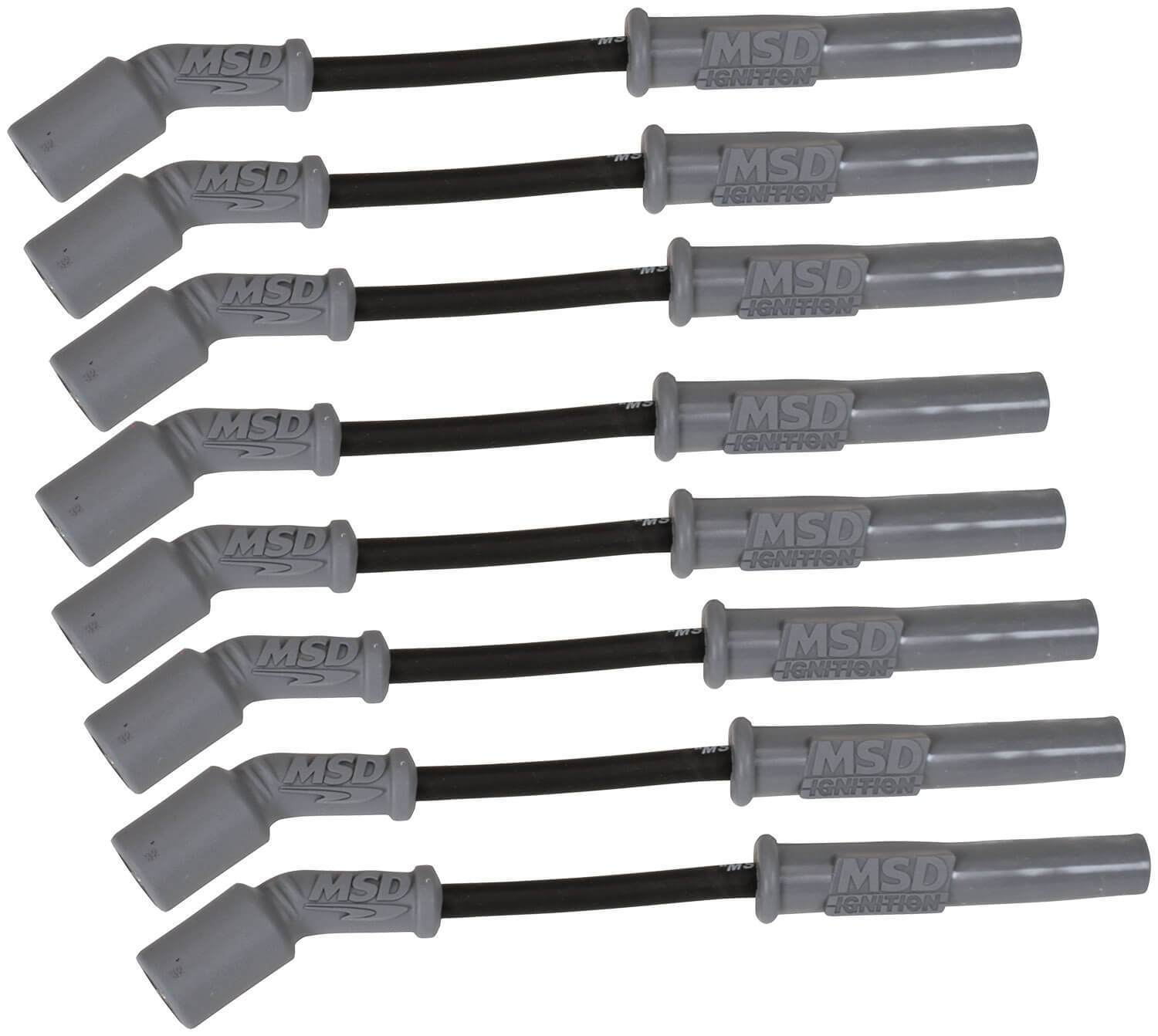 MSD 8.5mm Helicore Super Conductor Spark Plug Wire Set for LSx Engines