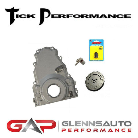 Tick Performance GEN 4 LS VVT Delete Kit w/3-Bolt Timing Gear and ARP Cam Bolts