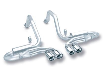 Turn 14 S-Type Borla Dual Tip Catback Exhaust 97-04 C5 CORVETTE
